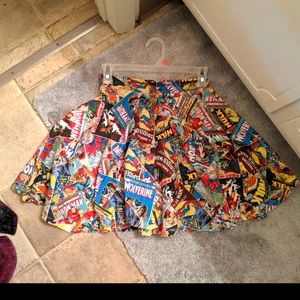 Handmade comic skirt